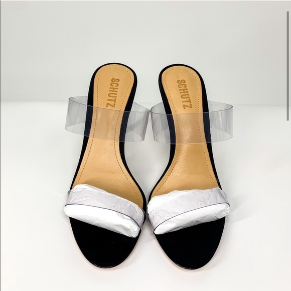 * NEW Schutz Ariella Heel in Transparente Salto - Picture 3 of 8